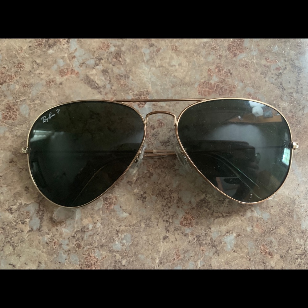 Rayban polarized aviators